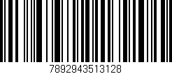 Código de barras (EAN, GTIN, SKU, ISBN): '7892943513128'