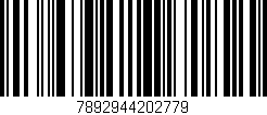 Código de barras (EAN, GTIN, SKU, ISBN): '7892944202779'