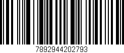 Código de barras (EAN, GTIN, SKU, ISBN): '7892944202793'