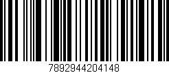 Código de barras (EAN, GTIN, SKU, ISBN): '7892944204148'