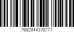 Código de barras (EAN, GTIN, SKU, ISBN): '7892944378771'