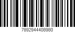 Código de barras (EAN, GTIN, SKU, ISBN): '7892944408980'