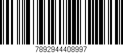 Código de barras (EAN, GTIN, SKU, ISBN): '7892944408997'