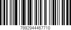 Código de barras (EAN, GTIN, SKU, ISBN): '7892944467710'
