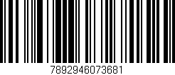 Código de barras (EAN, GTIN, SKU, ISBN): '7892946073681'