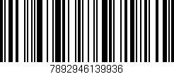Código de barras (EAN, GTIN, SKU, ISBN): '7892946139936'