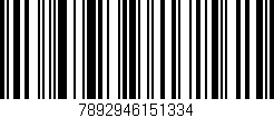 Código de barras (EAN, GTIN, SKU, ISBN): '7892946151334'
