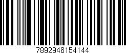 Código de barras (EAN, GTIN, SKU, ISBN): '7892946154144'