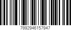 Código de barras (EAN, GTIN, SKU, ISBN): '7892946157947'