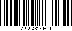 Código de barras (EAN, GTIN, SKU, ISBN): '7892946158593'