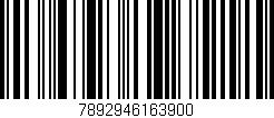 Código de barras (EAN, GTIN, SKU, ISBN): '7892946163900'