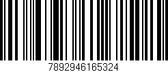 Código de barras (EAN, GTIN, SKU, ISBN): '7892946165324'
