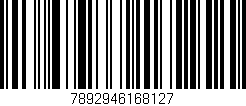 Código de barras (EAN, GTIN, SKU, ISBN): '7892946168127'