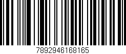 Código de barras (EAN, GTIN, SKU, ISBN): '7892946168165'