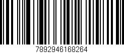 Código de barras (EAN, GTIN, SKU, ISBN): '7892946168264'