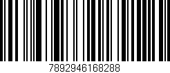 Código de barras (EAN, GTIN, SKU, ISBN): '7892946168288'