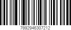 Código de barras (EAN, GTIN, SKU, ISBN): '7892946307212'