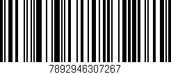 Código de barras (EAN, GTIN, SKU, ISBN): '7892946307267'