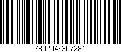 Código de barras (EAN, GTIN, SKU, ISBN): '7892946307281'