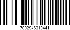 Código de barras (EAN, GTIN, SKU, ISBN): '7892946310441'
