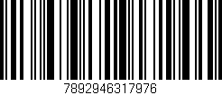 Código de barras (EAN, GTIN, SKU, ISBN): '7892946317976'