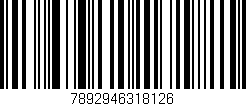 Código de barras (EAN, GTIN, SKU, ISBN): '7892946318126'