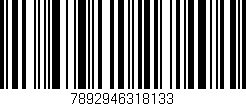 Código de barras (EAN, GTIN, SKU, ISBN): '7892946318133'