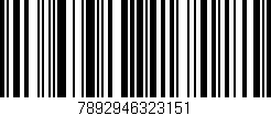 Código de barras (EAN, GTIN, SKU, ISBN): '7892946323151'