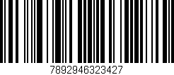 Código de barras (EAN, GTIN, SKU, ISBN): '7892946323427'
