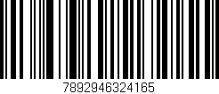 Código de barras (EAN, GTIN, SKU, ISBN): '7892946324165'