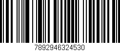 Código de barras (EAN, GTIN, SKU, ISBN): '7892946324530'