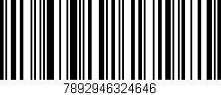 Código de barras (EAN, GTIN, SKU, ISBN): '7892946324646'