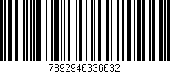 Código de barras (EAN, GTIN, SKU, ISBN): '7892946336632'