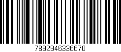 Código de barras (EAN, GTIN, SKU, ISBN): '7892946336670'