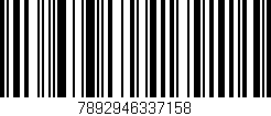 Código de barras (EAN, GTIN, SKU, ISBN): '7892946337158'