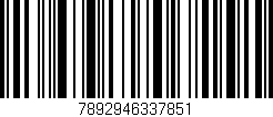 Código de barras (EAN, GTIN, SKU, ISBN): '7892946337851'