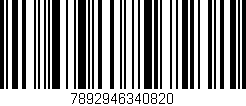 Código de barras (EAN, GTIN, SKU, ISBN): '7892946340820'