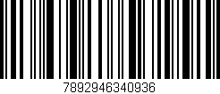 Código de barras (EAN, GTIN, SKU, ISBN): '7892946340936'