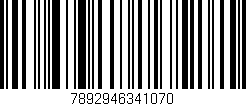 Código de barras (EAN, GTIN, SKU, ISBN): '7892946341070'