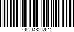 Código de barras (EAN, GTIN, SKU, ISBN): '7892946392812'