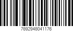 Código de barras (EAN, GTIN, SKU, ISBN): '7892948041176'