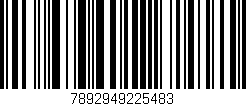 Código de barras (EAN, GTIN, SKU, ISBN): '7892949225483'