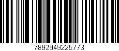 Código de barras (EAN, GTIN, SKU, ISBN): '7892949225773'