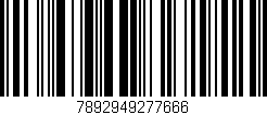 Código de barras (EAN, GTIN, SKU, ISBN): '7892949277666'