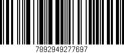 Código de barras (EAN, GTIN, SKU, ISBN): '7892949277697'