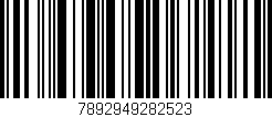 Código de barras (EAN, GTIN, SKU, ISBN): '7892949282523'