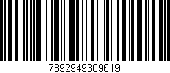 Código de barras (EAN, GTIN, SKU, ISBN): '7892949309619'