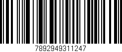 Código de barras (EAN, GTIN, SKU, ISBN): '7892949311247'