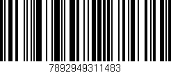 Código de barras (EAN, GTIN, SKU, ISBN): '7892949311483'