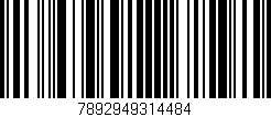 Código de barras (EAN, GTIN, SKU, ISBN): '7892949314484'